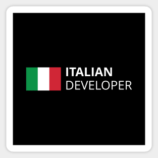 Italian Developer Sticker